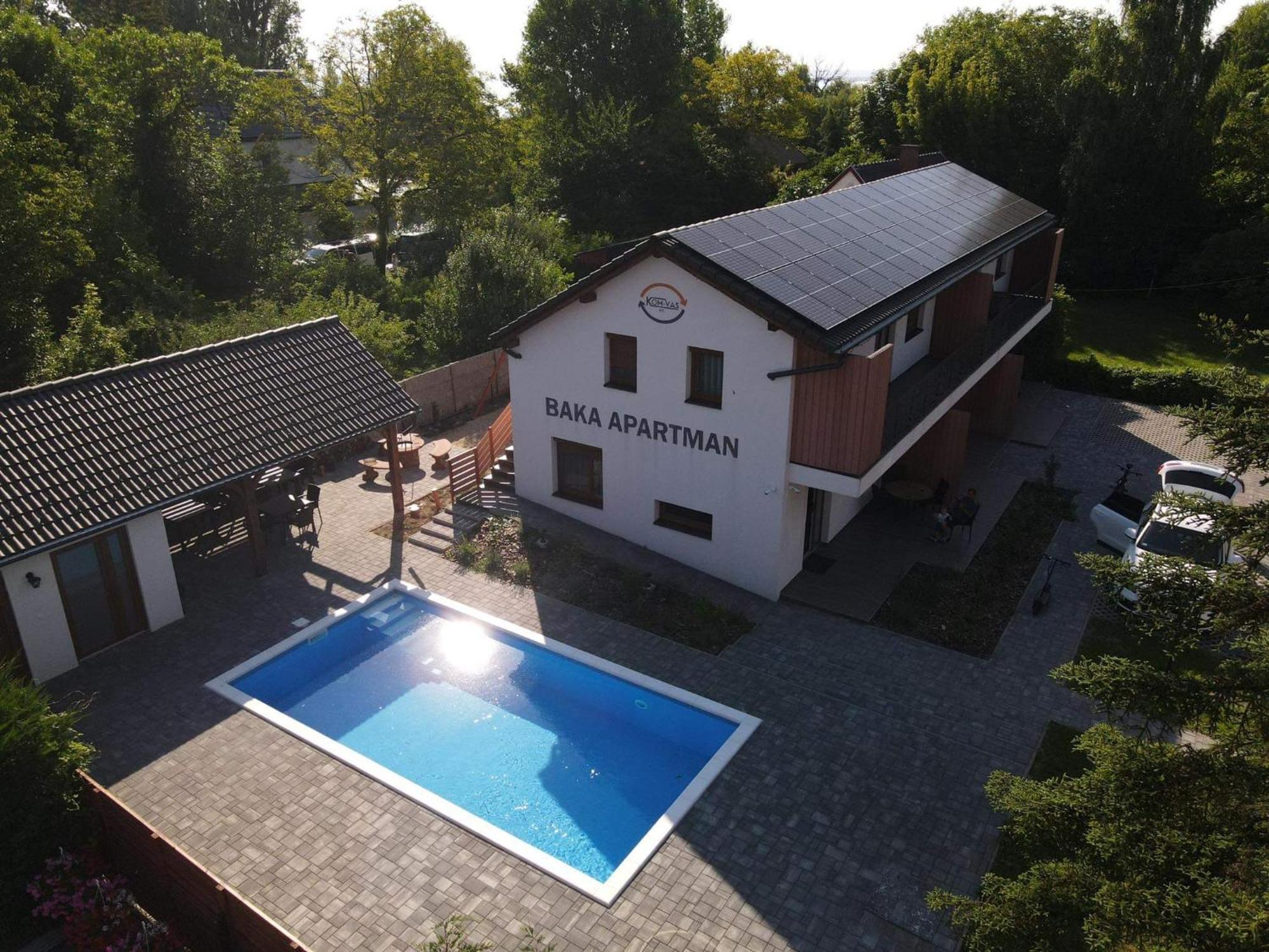Baka Apartman Abrahamhegy Exterior foto